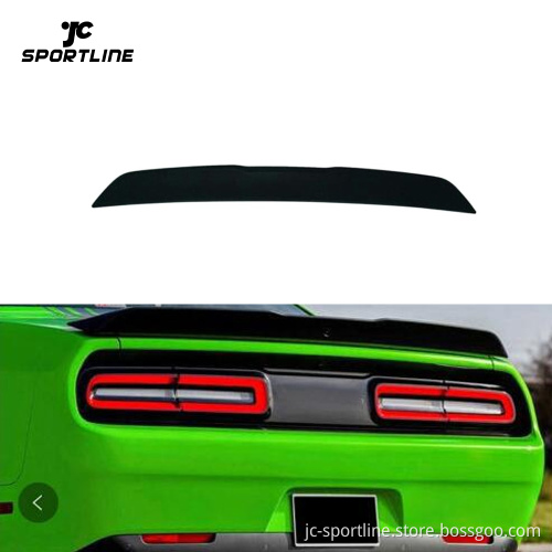 Glossy Black ABS Car Ducktail Spoiler for Dodge Challenger 2015-2018